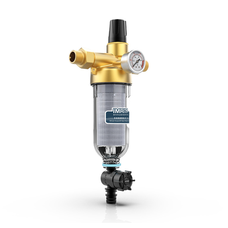 5000L/H 50micron bajo vuelta del fregadero abajo del agua entera del sedimento de la casa pre filtran Imrita