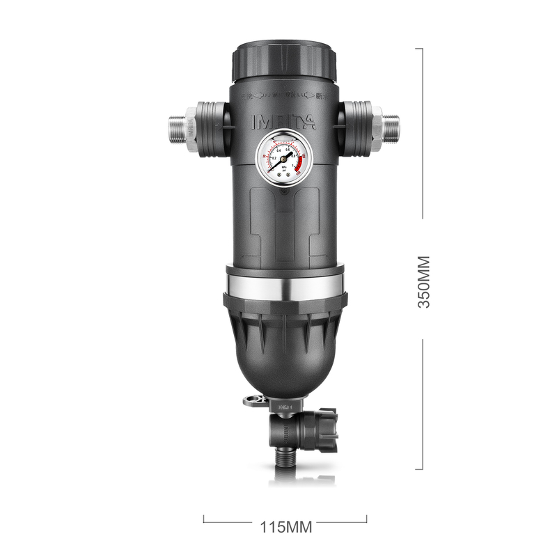 Sedimente el sistema Imrita del filtro de Mesh Backwash Whole House Water del flujo del retiro 6T pre