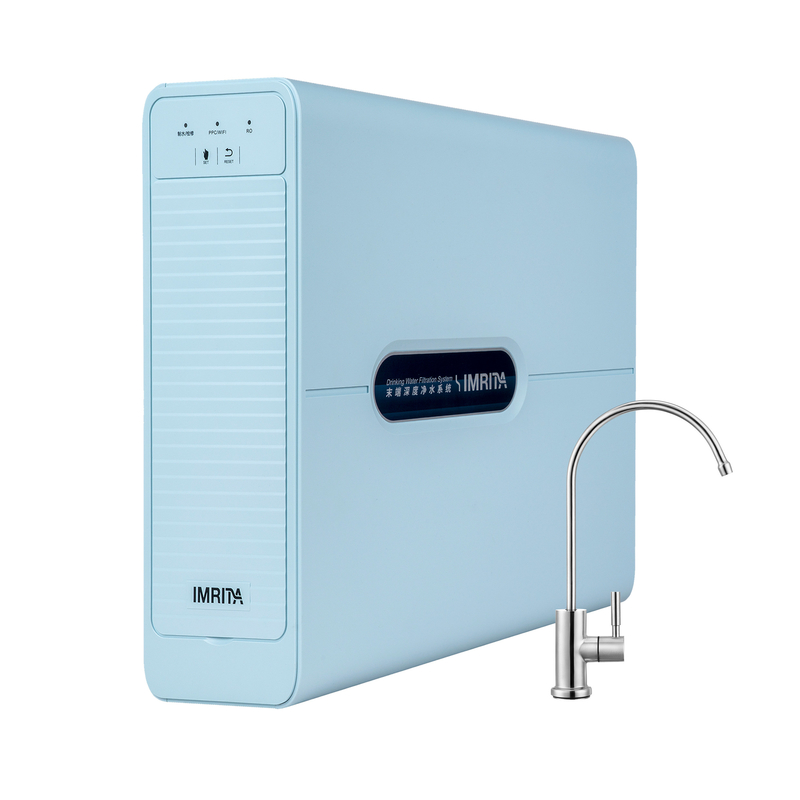 purificador del agua del RO de la cocina 0.1-0.4Mpa, máquina de la purificación del agua de la ósmosis reversa del CE
