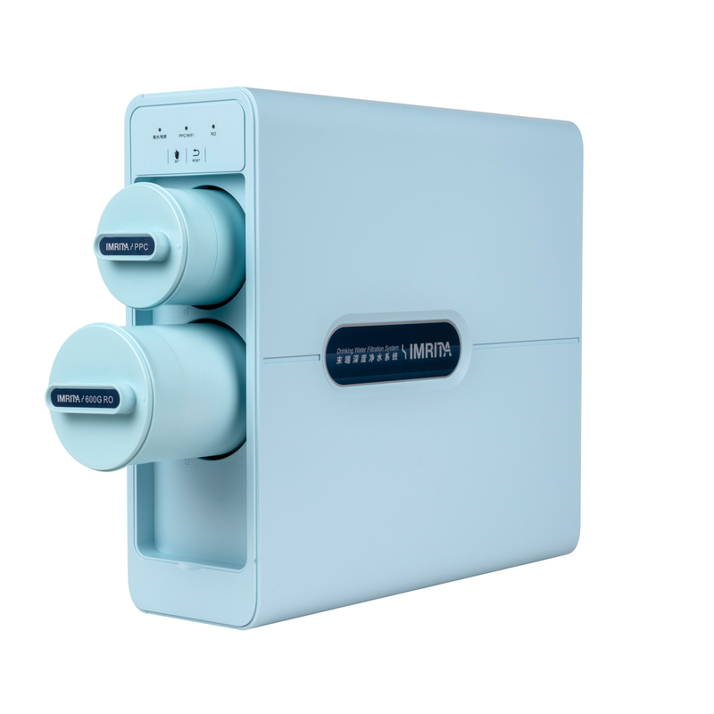 Sistema 1.31L/min del purificador del agua de la ósmosis reversa de la etapa 500GPD 3 Tankless
