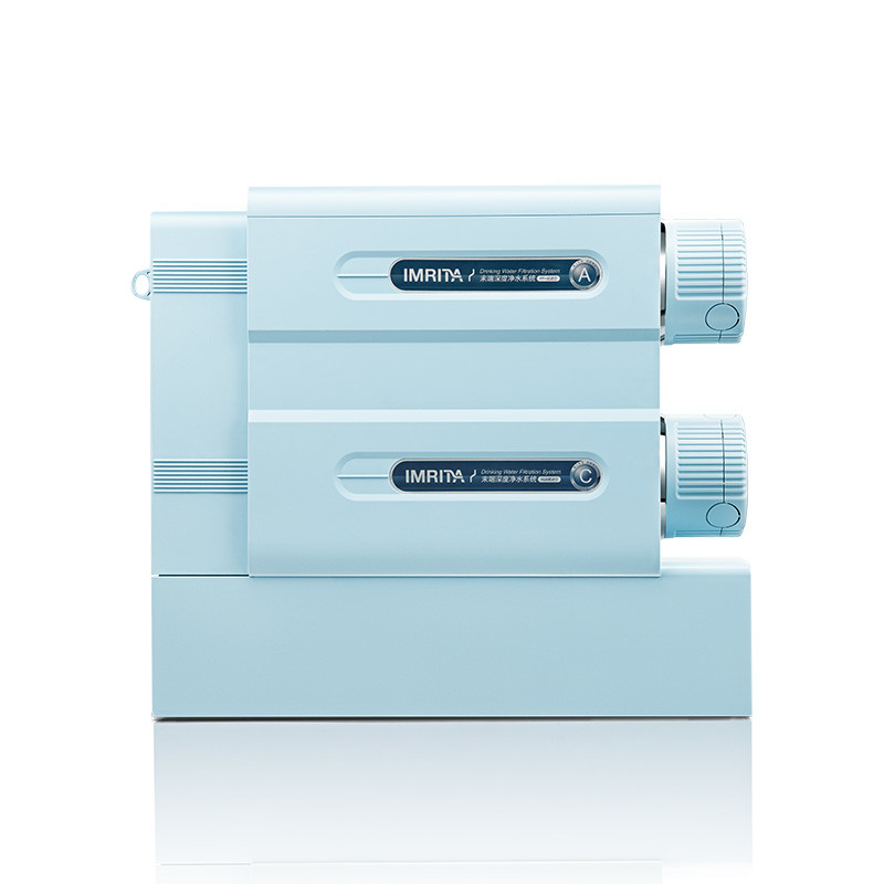 Color azul claro del sistema 120W del purificador del agua del hogar de ROHS 600GPD