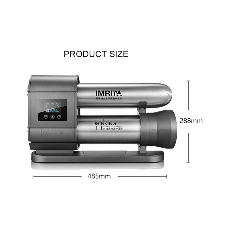 Purificador del agua del filtro del carbono de IMRITA Undersink, uF multifuncional de purificación del agua