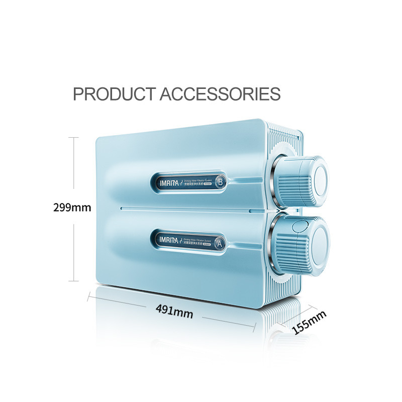 5L/multiusos Min Water Purifier For Sink, filtro de agua del uF de 0,01 micrones
