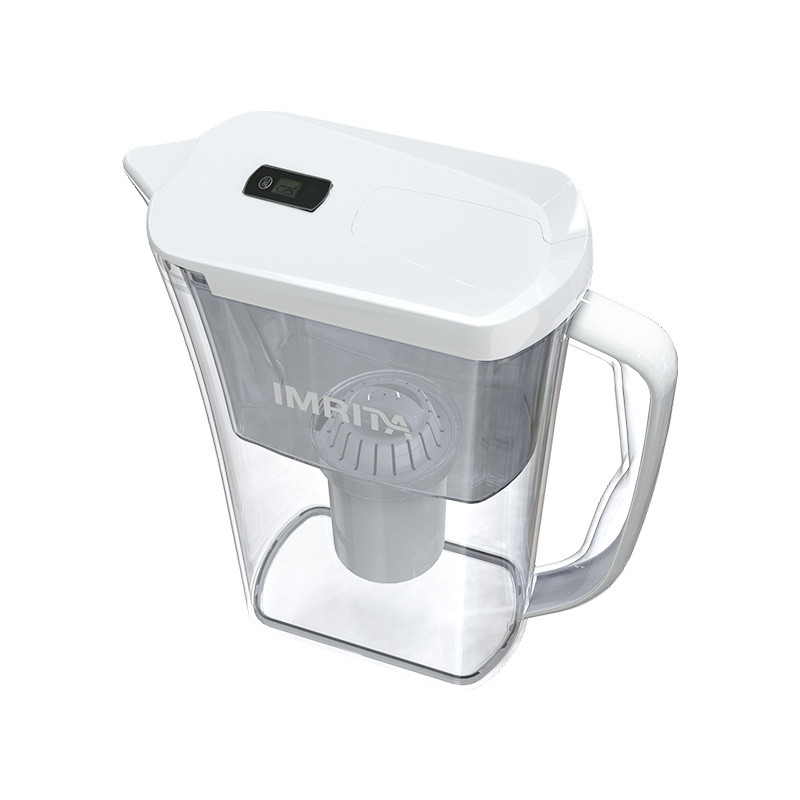 material de plástico alcalino de la categoría alimenticia de la jarra del filtro de agua del hogar 3.2L
