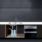 Sistema del filtro de agua del carbono de Leakpproof de 5 micrones multifuncional debajo de fregadero