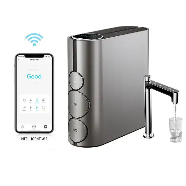 850gpd Sistema de tratamiento de agua por ósmosis inversa 5 etapa para el hogar