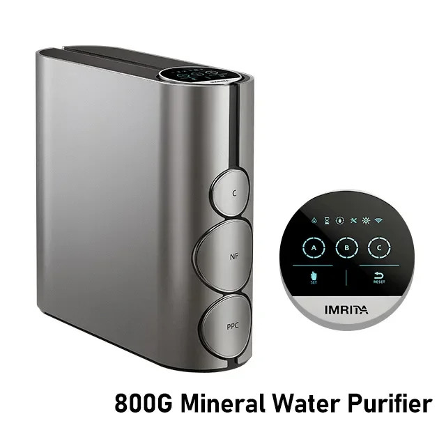 Sistema de purificador de agua de ósmosis inversa de acero inoxidable