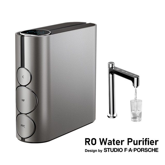 Filtro de agua alcalino de acero inoxidable de 5 etapas 800GDP RO Sistema de purificador de agua sin tanque para el hogar